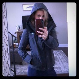 Gray Hollister All-Weather Jacket